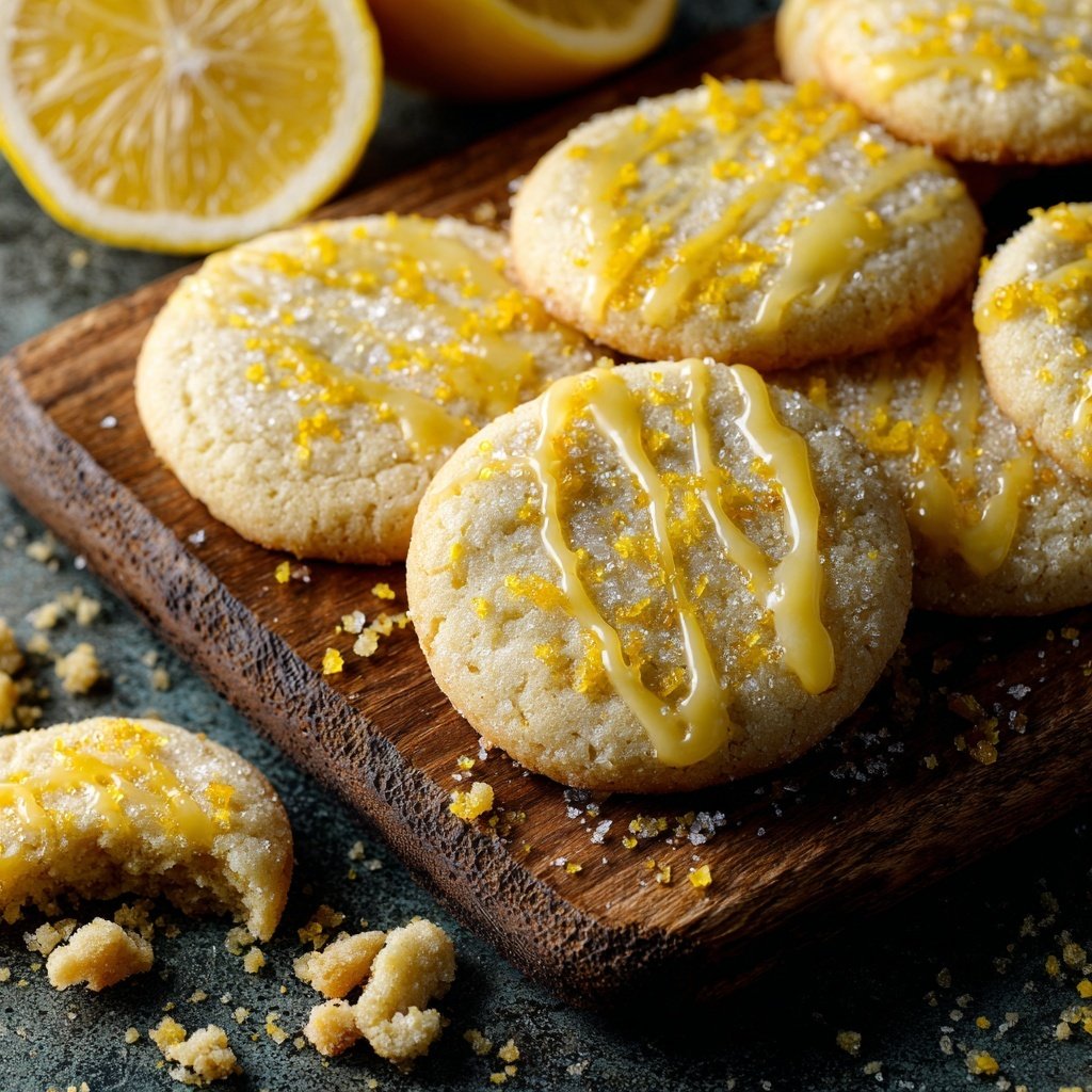 Spring Lemon Sugar Cookies
