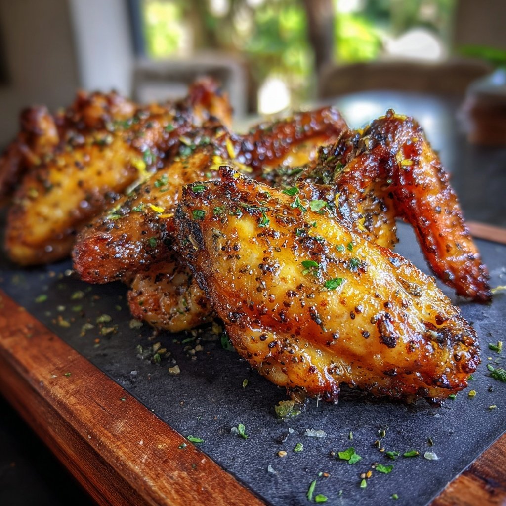 Baked Lemon Pepper Wings