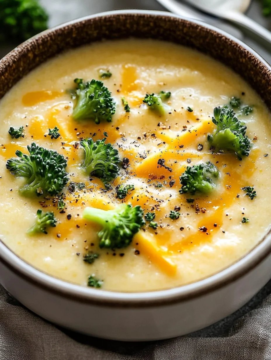 Crockpot Creamy Cheese Broccoli Potato Soup