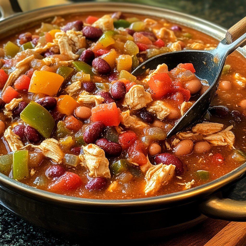 Budget-Friendly Slow Cooker Chicken Chili