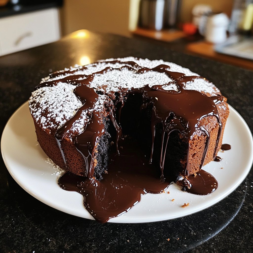 Dark Chocolate Lava Cakes